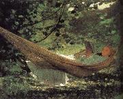 Winslow Homer Sunshine under the tree china oil painting artist